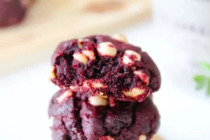 cookies aveludados vermelhos - redvelvet cookies - jana cabral