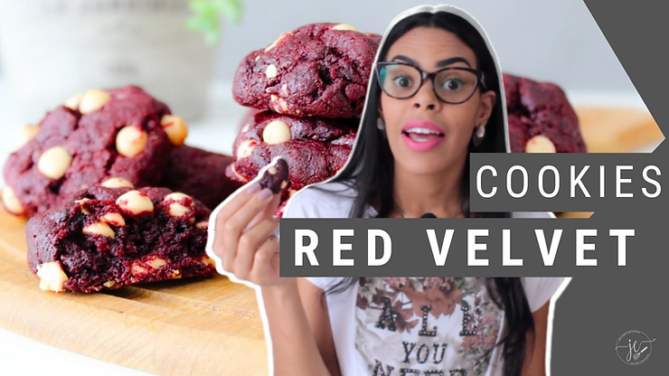 foto da jana cabral segurando um cookie