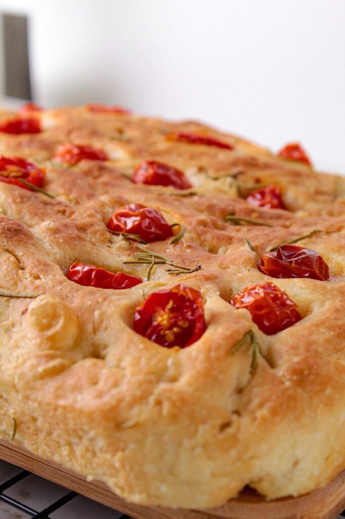 ingredientes Receita Focaccia