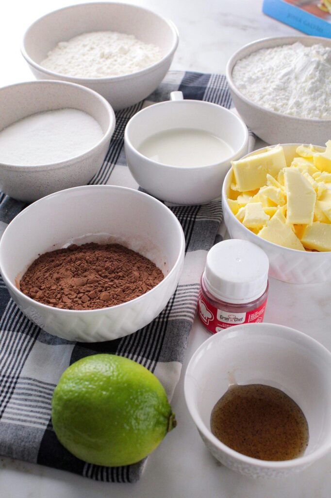 Ingredientes receita Biscoitos red velvet recheado