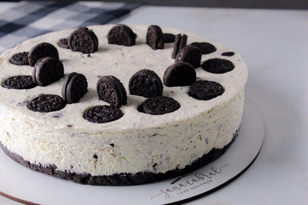 receita cheesecake oreo sem forno