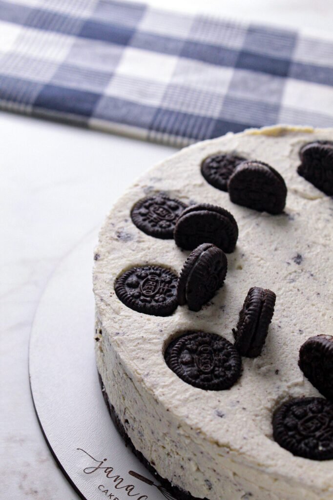 receita cheesecake oreo sem forno