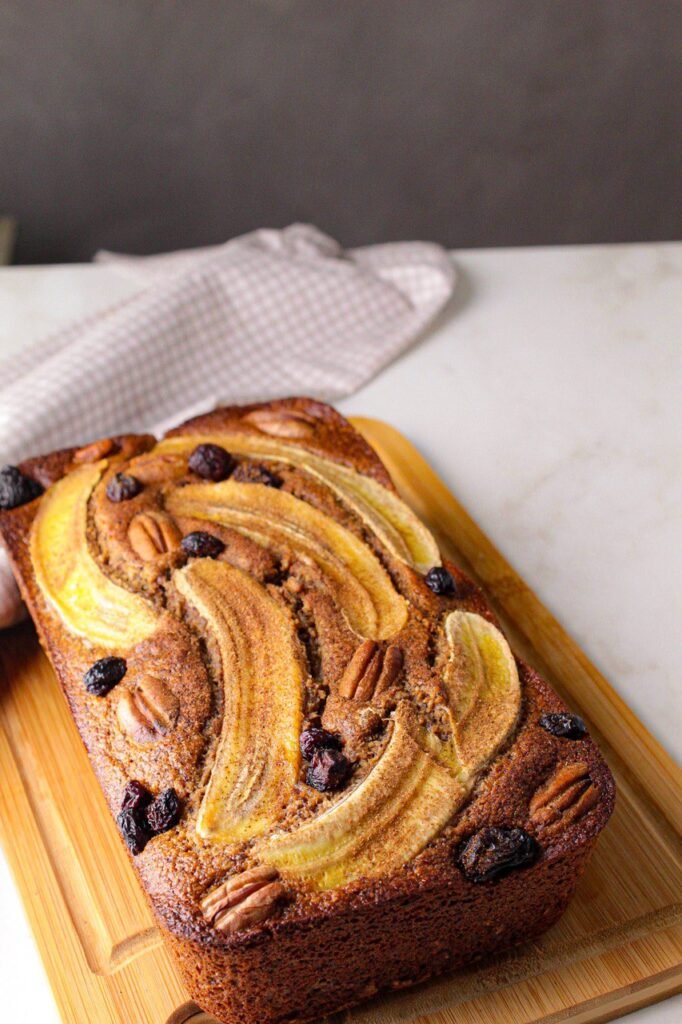 Bolo de banana fit sem gluten e sem açucar