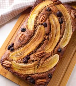 Bolo de banana fit sem gluten e sem açucar