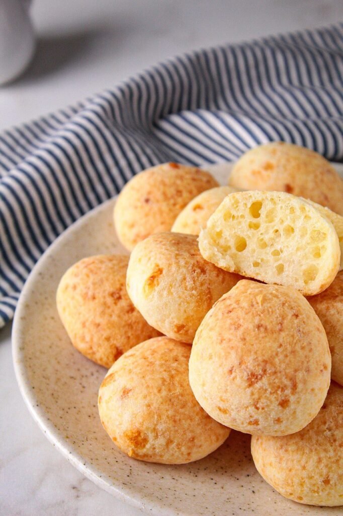 Receita de pão de queijo