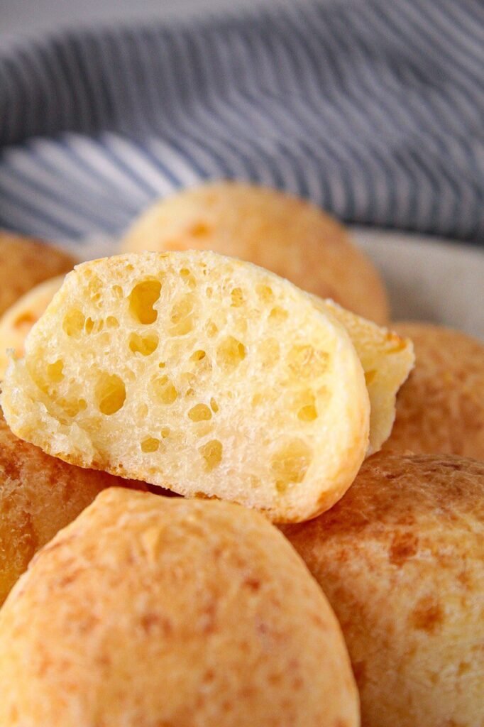 Receita de pão de queijo