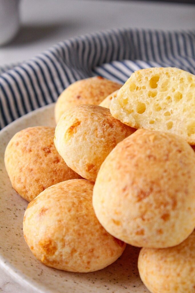 Receita de pão de queijo