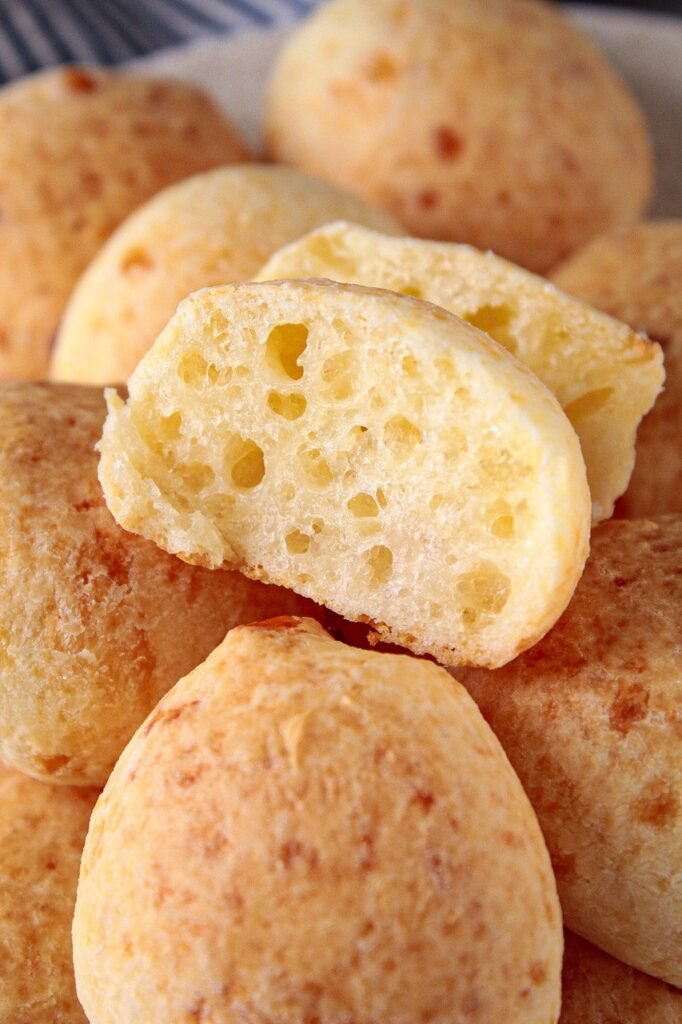 Receita de pão de queijo