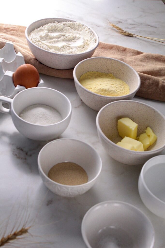 Receita pão de fubá