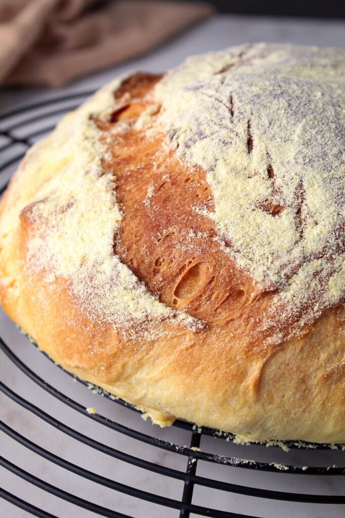 Receita pão de fubá