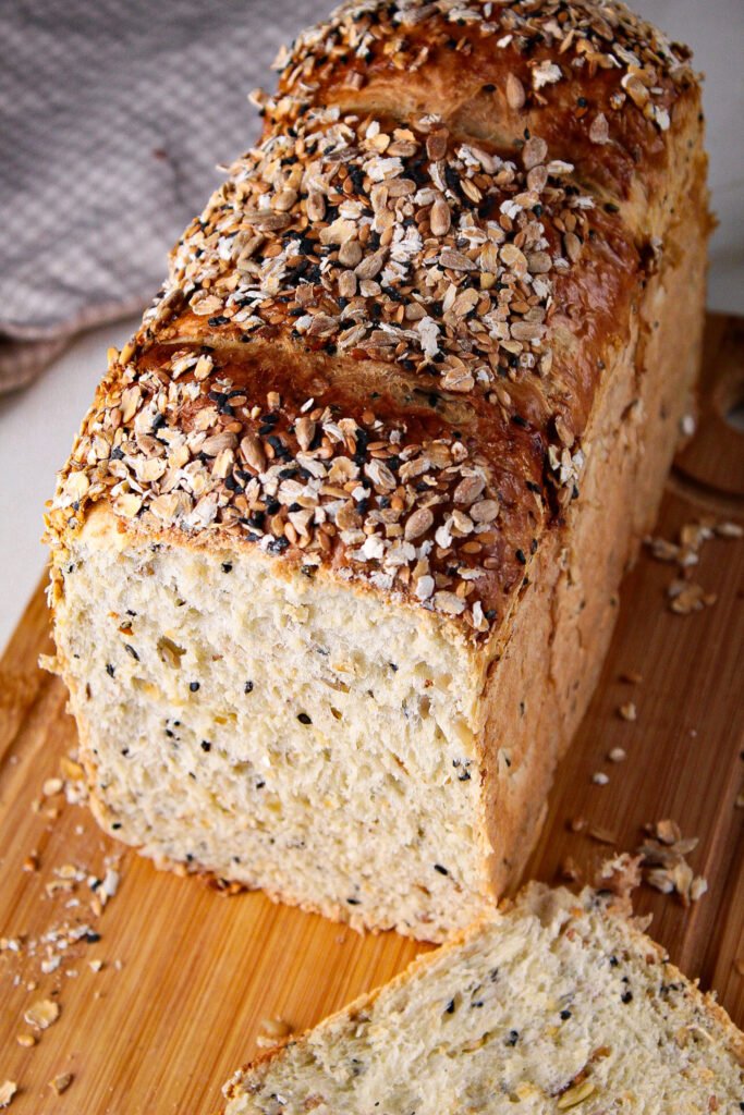 RECEITA DE PÃO CASEIRO DE GRÃOS E SEMENTES