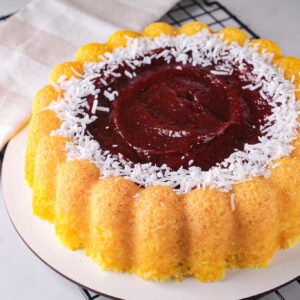 receita bolo de fubá fofinho