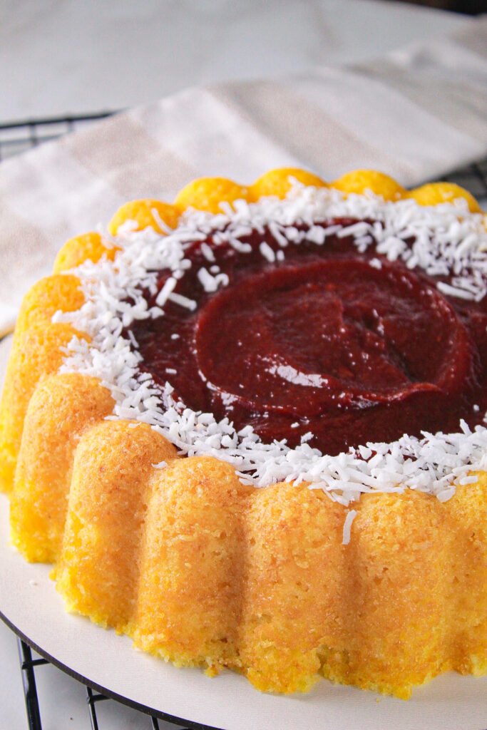 receita bolo de fubá fofinho