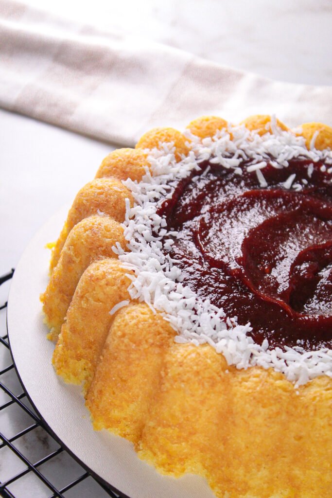 receita bolo de fubá fofinho