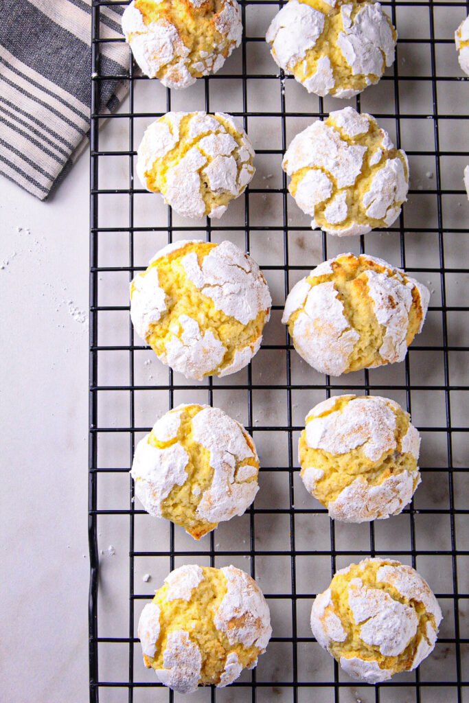 Receita de cookies de laranja e nozes