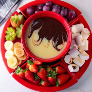 Receita de Fondue de chocolate