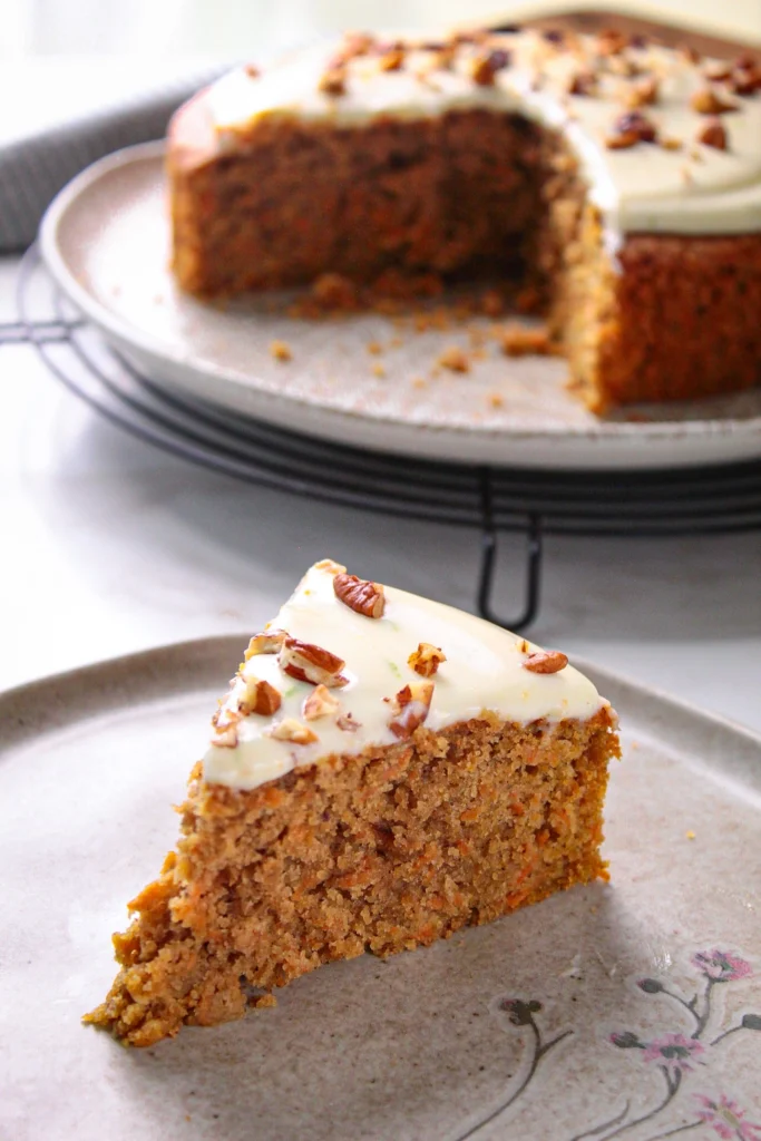 receita de carrot cake - bolo de cenoura americano sem glúten