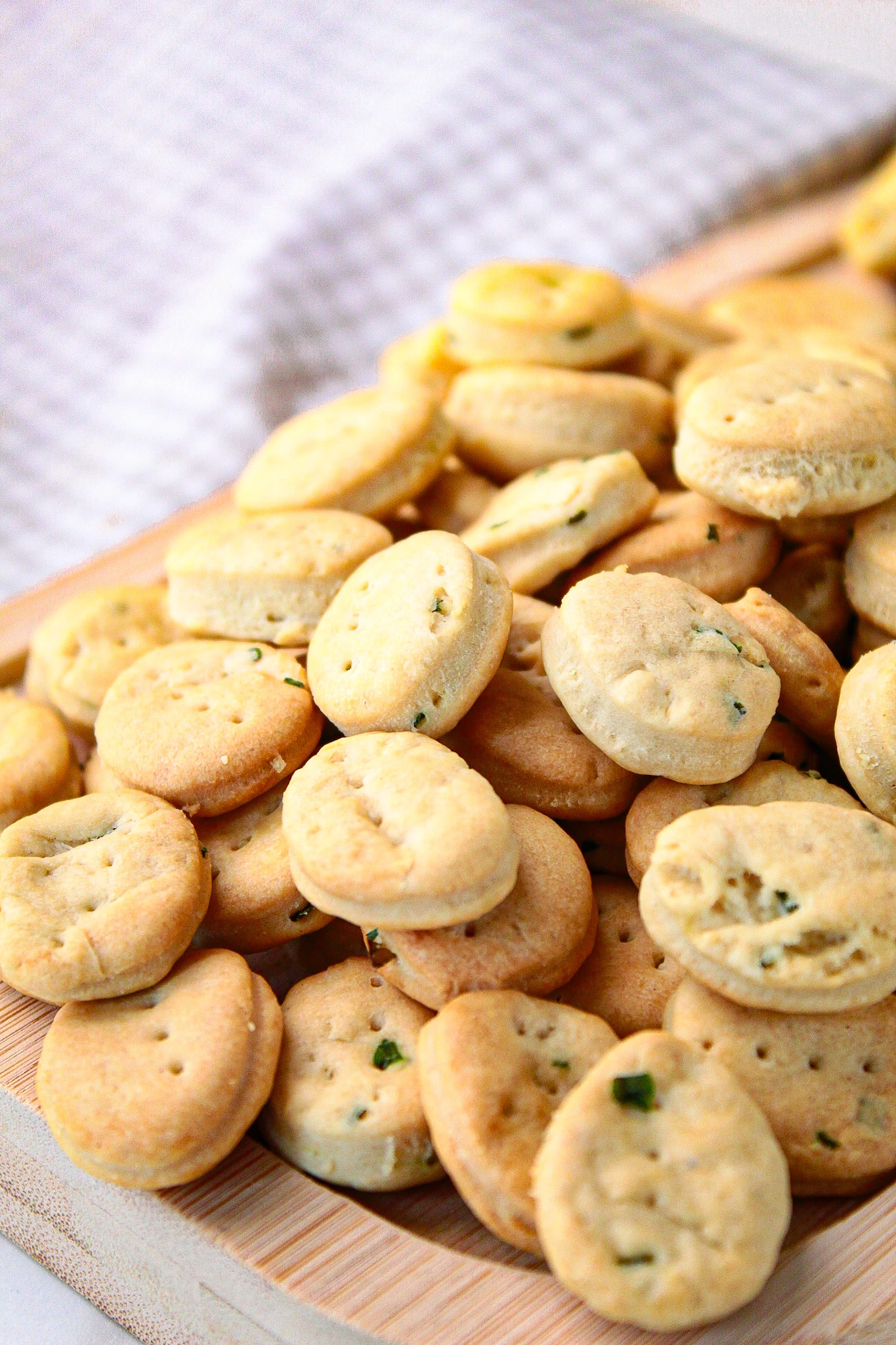 Receita de biscoito salgado