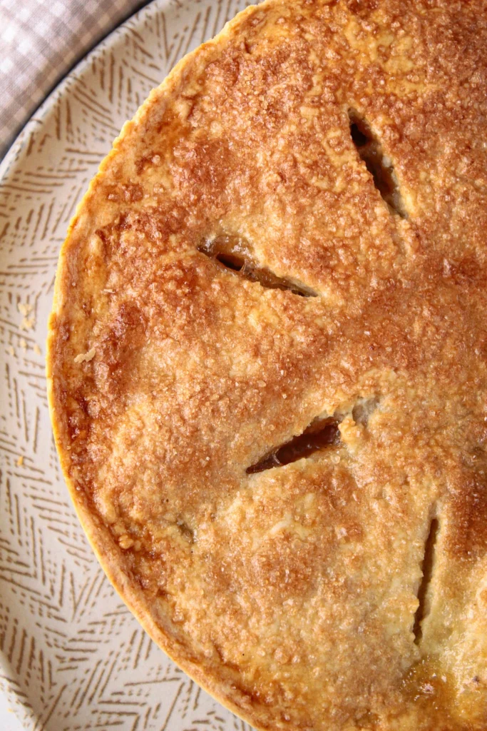 receita de torta de pêssego