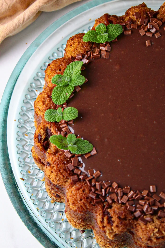 Receita de bolo mocha - bolo de café com chocolate