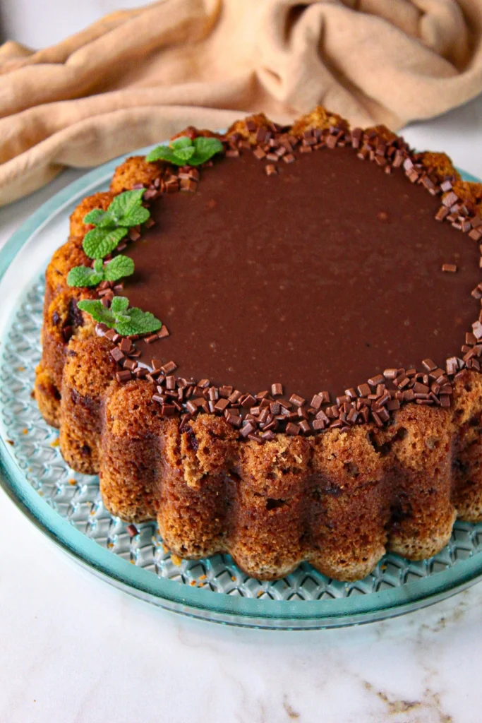 Receita de bolo mocha - bolo de café com chocolate