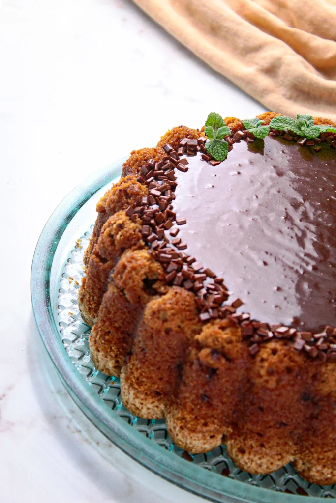 Receita de bolo mocha - bolo de café com chocolate