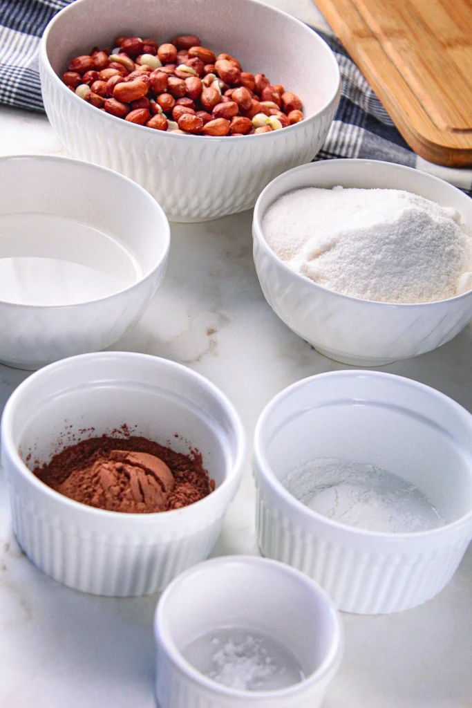 Receitas de amendoim doce - cri cri