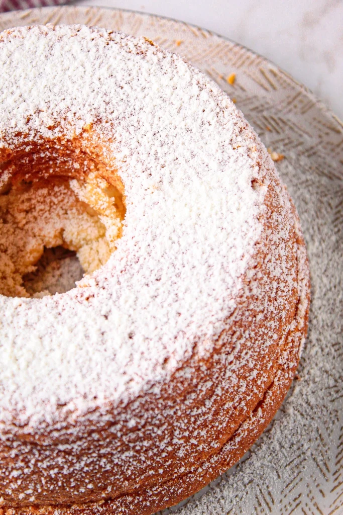 Receita de bolo de nata