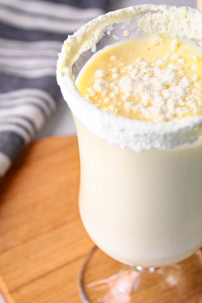receita de chocolate quente branco