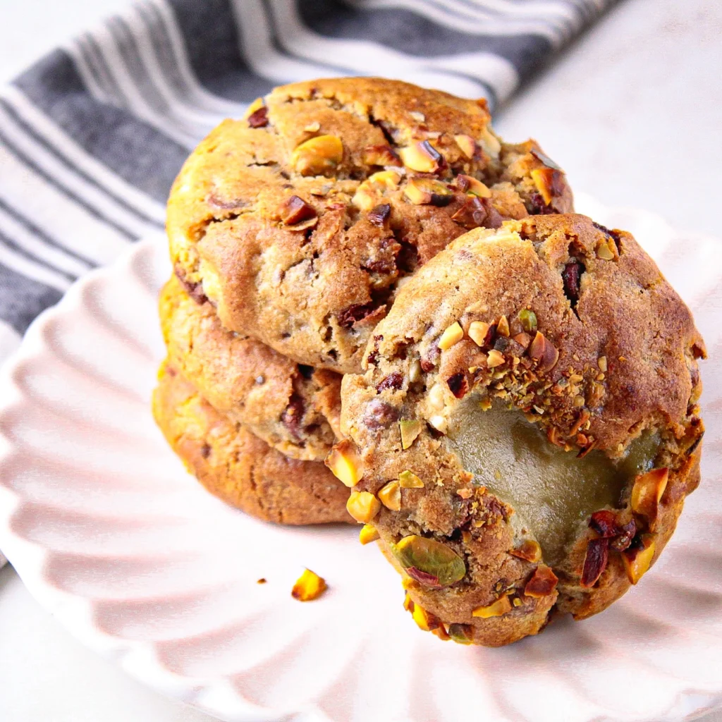 Receita de cookie de pistache