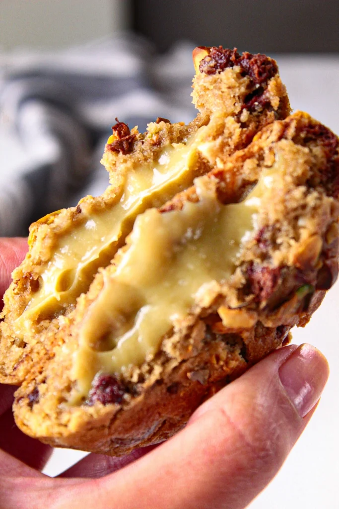 Receita de cookie de pistache