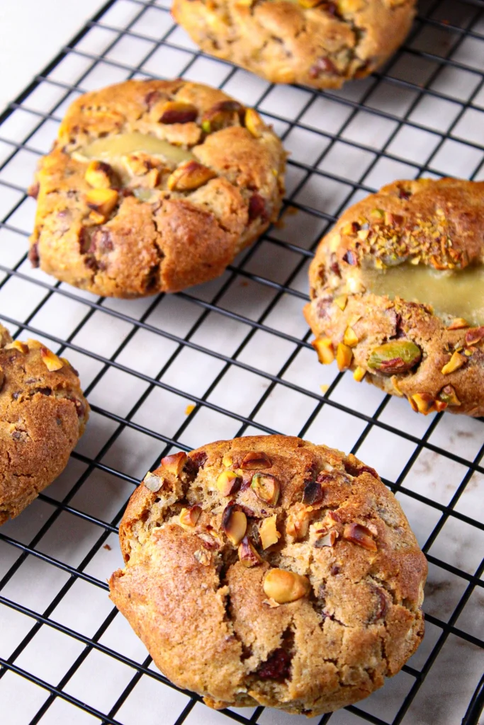 Receita de cookie de pistache