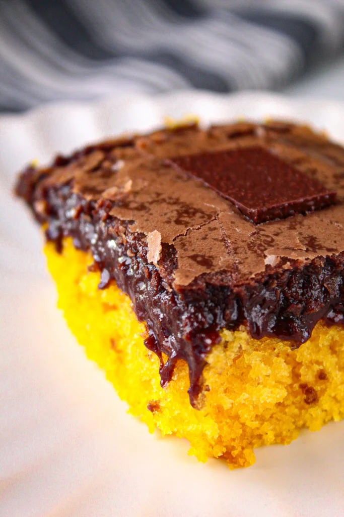 Receita de bolo de cenoura e brownie