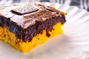 receita de bolo de cenoura e brownie