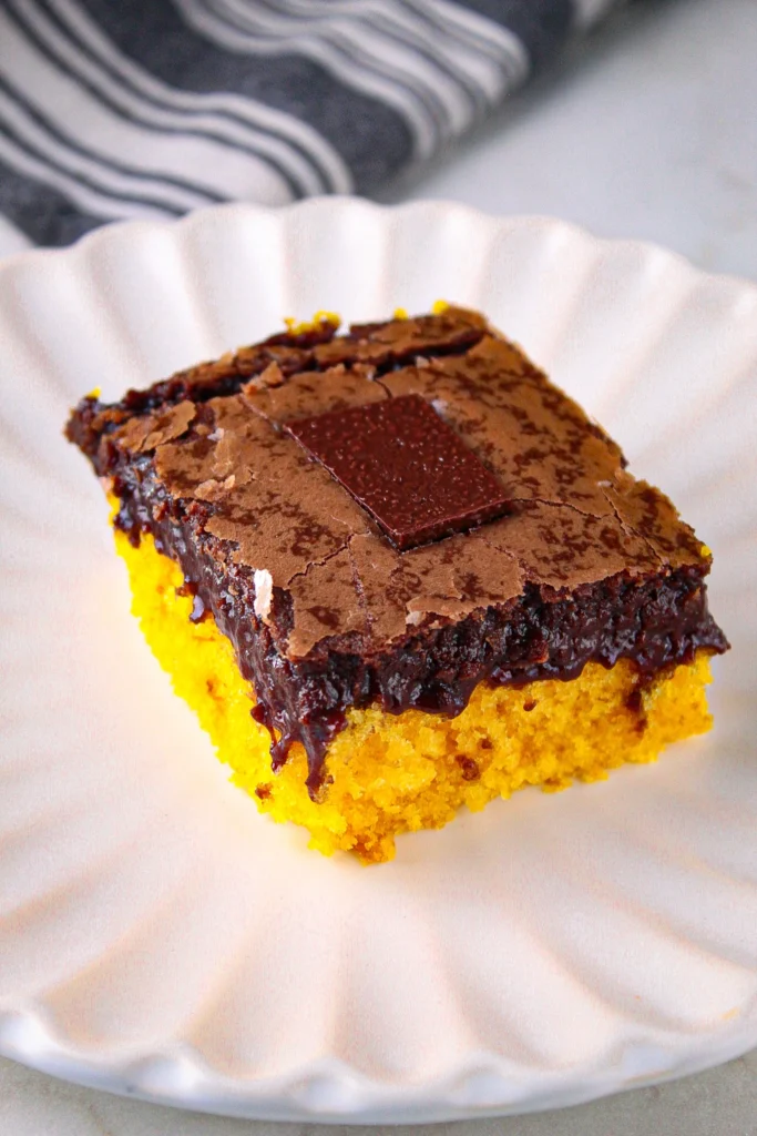 Receita de bolo de cenoura e brownie