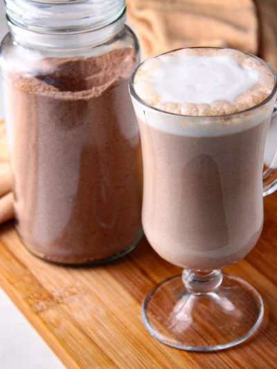 Receita de cappuccino em pó