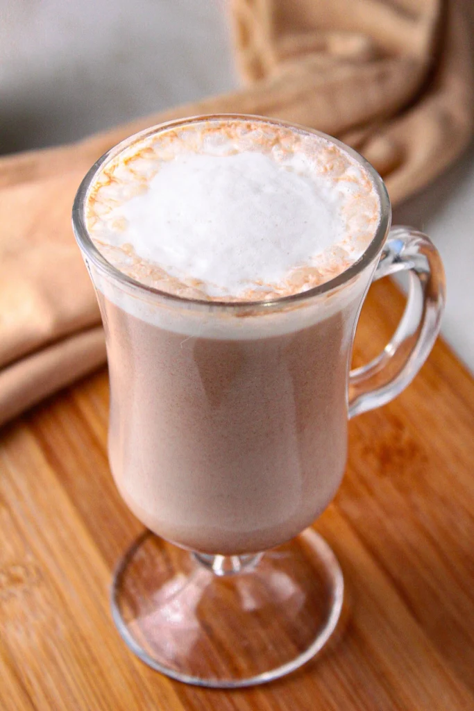 Receita de cappuccino em pó