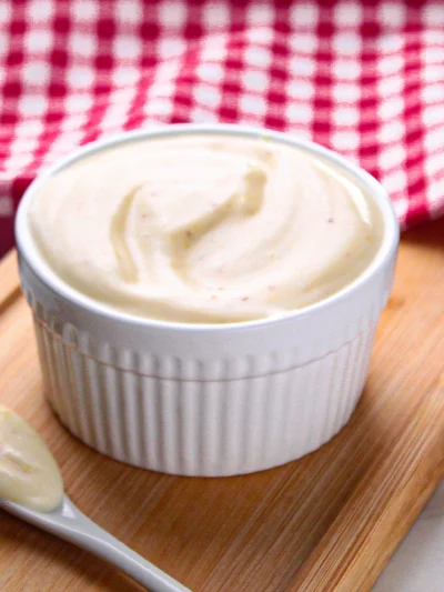 Receita de maionese de leite caseira