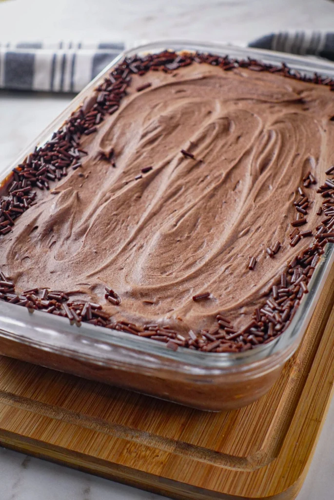 Receita de torta de chocolate aerada