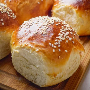 Receita de pão de hambúrguer