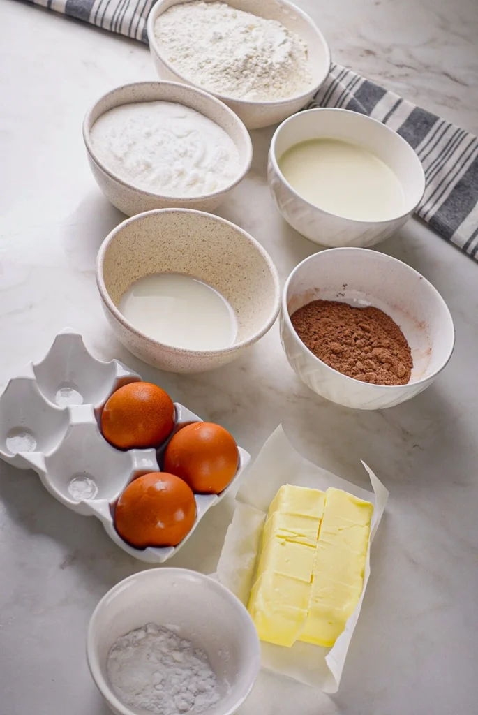 Receita de bolo mármore