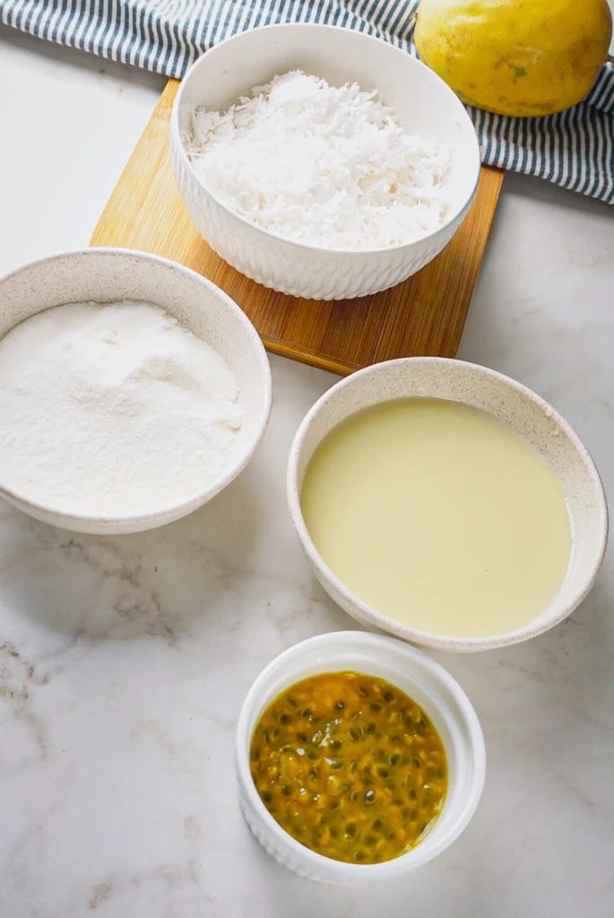 Receita de Cocada de maracujá