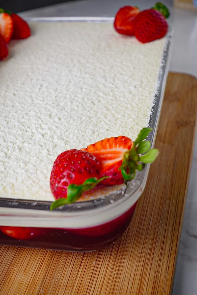 receita de sobremesa de morango