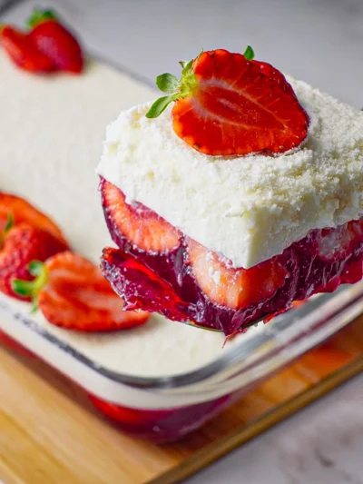 FAÇA ESSA SOBREMESA DE MORANGO HOJE! MORANGO E LEITE NINHO SUPER CREMOSO E LINDO!