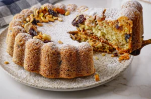 EXPLOSÃO DE SABORES! BOLO DE FRUTAS E CASTANHAS ÚMIDO E AROMÁTICO