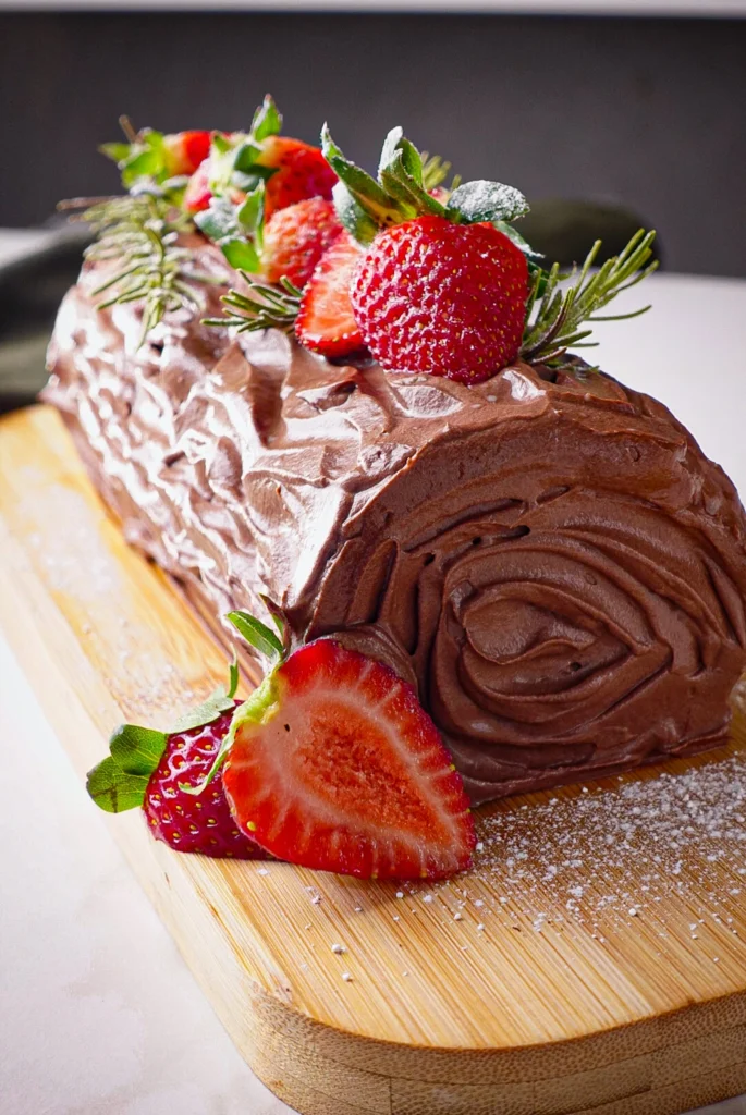 Receita de rocambole de chocolate (tronquinho)