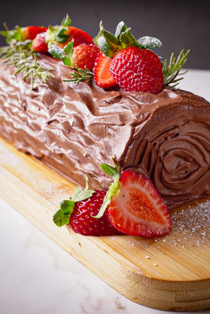 Receita de rocambole de chocolate (tronquinho)