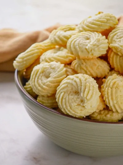 A RECEITA DE BISCOITO AMANTEIGADO MAIS FÁCIL QUE VOCÊ JÁ VIU