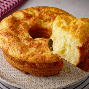 BOLO PÃO DE QUEIJO IRRESISTÍVEL: O SEGREDO PARA FICAR AERADO E FOFINHO.
