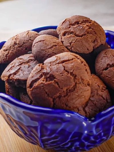 receita de sequilho de chocolate